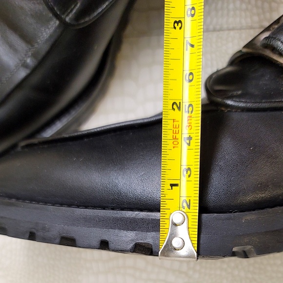 Very Rare New Never Used Hand Made Italian Black Leather Dress Monk Strap - Picture 12 of 14